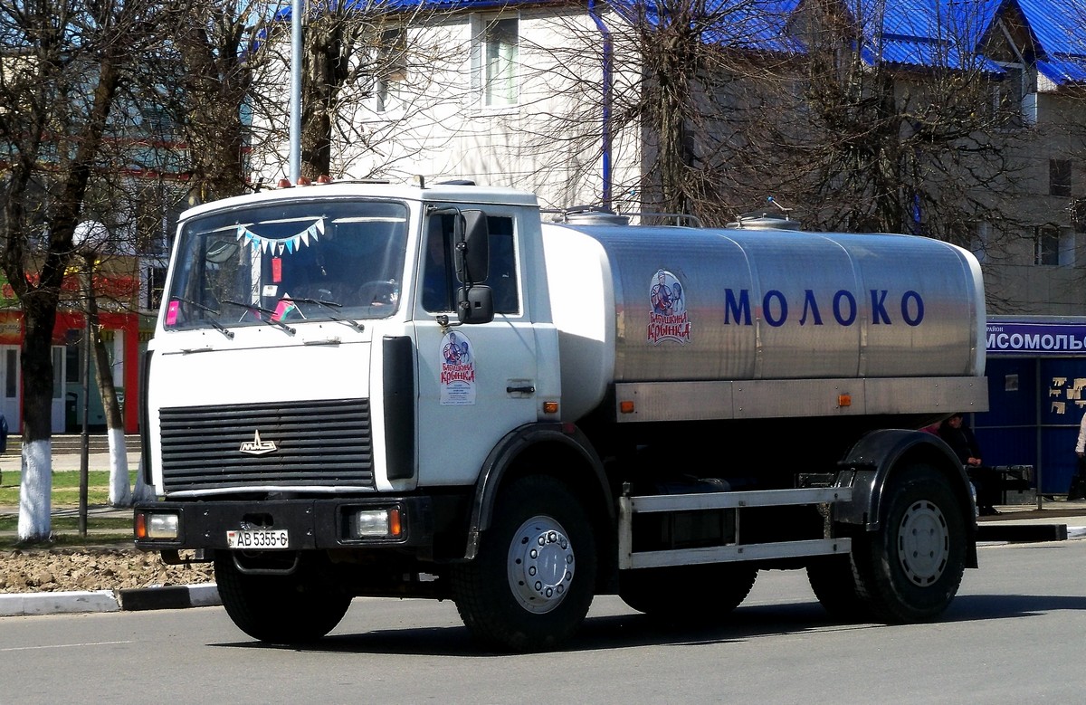 Могилёвская область, № АВ 5355-6 — МАЗ-5337 (общая модель)