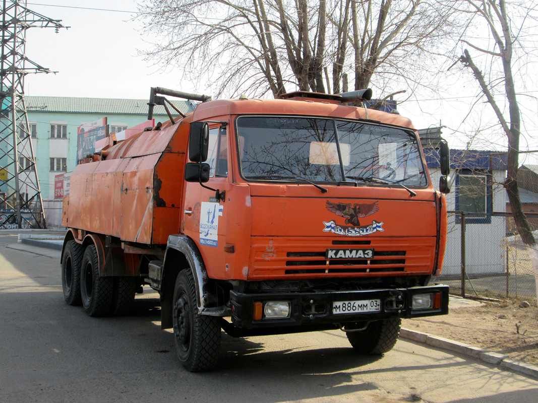 Бурятия, № М 886 ММ 03 — КамАЗ-53215 (общая модель)