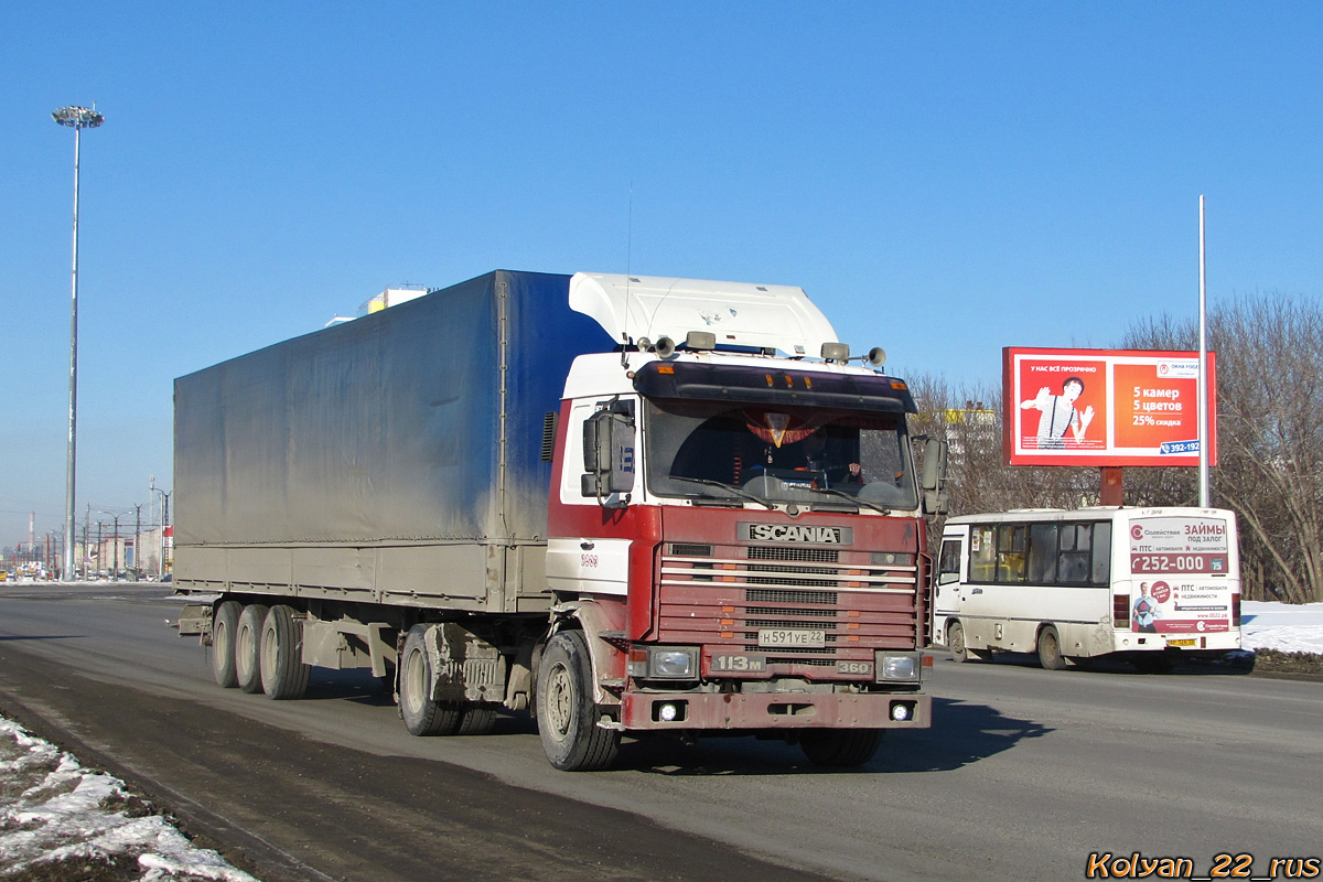 Алтайский край, № Н 591 УЕ 22 — Scania (II) R113M