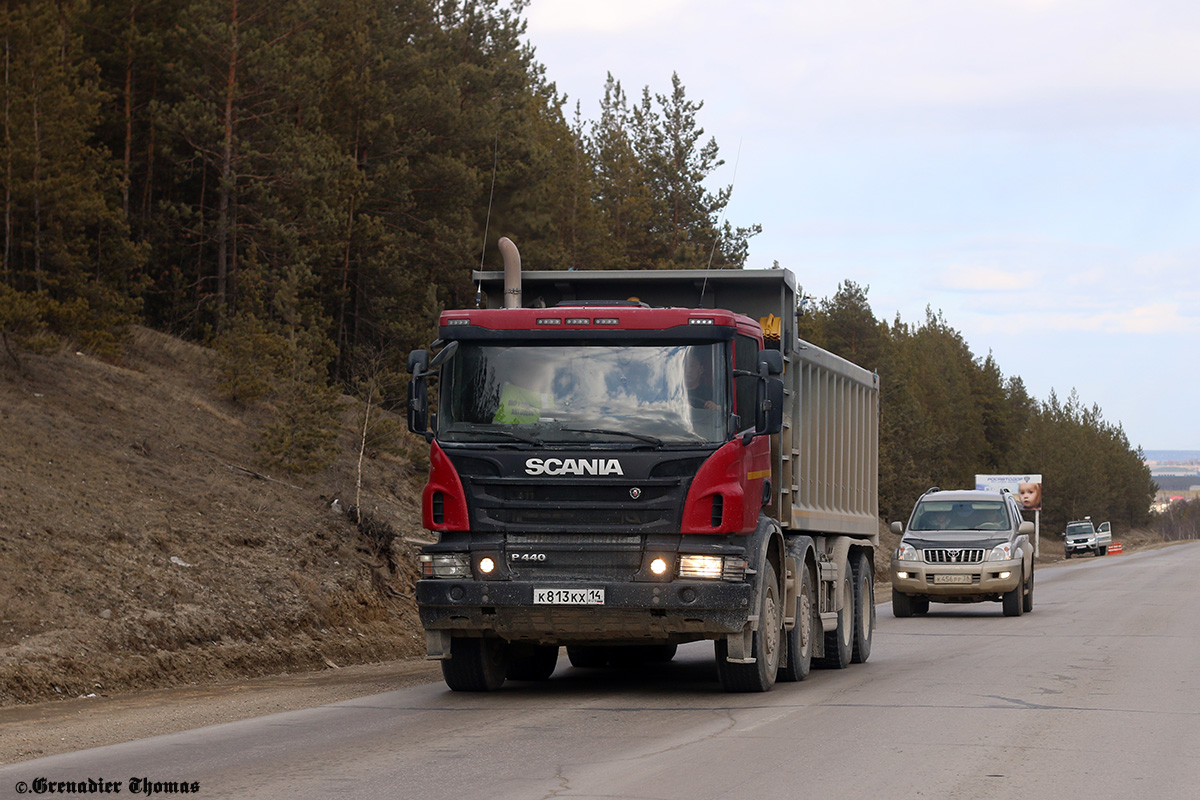 Саха (Якутия), № К 813 КХ 14 — Scania ('2011) P440