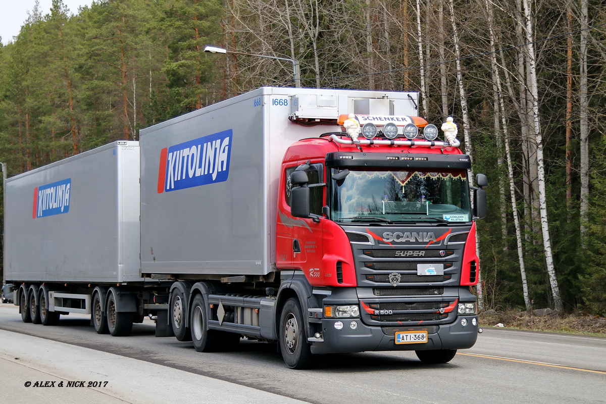 Финляндия, № ATI-368 — Scania ('2009) R500