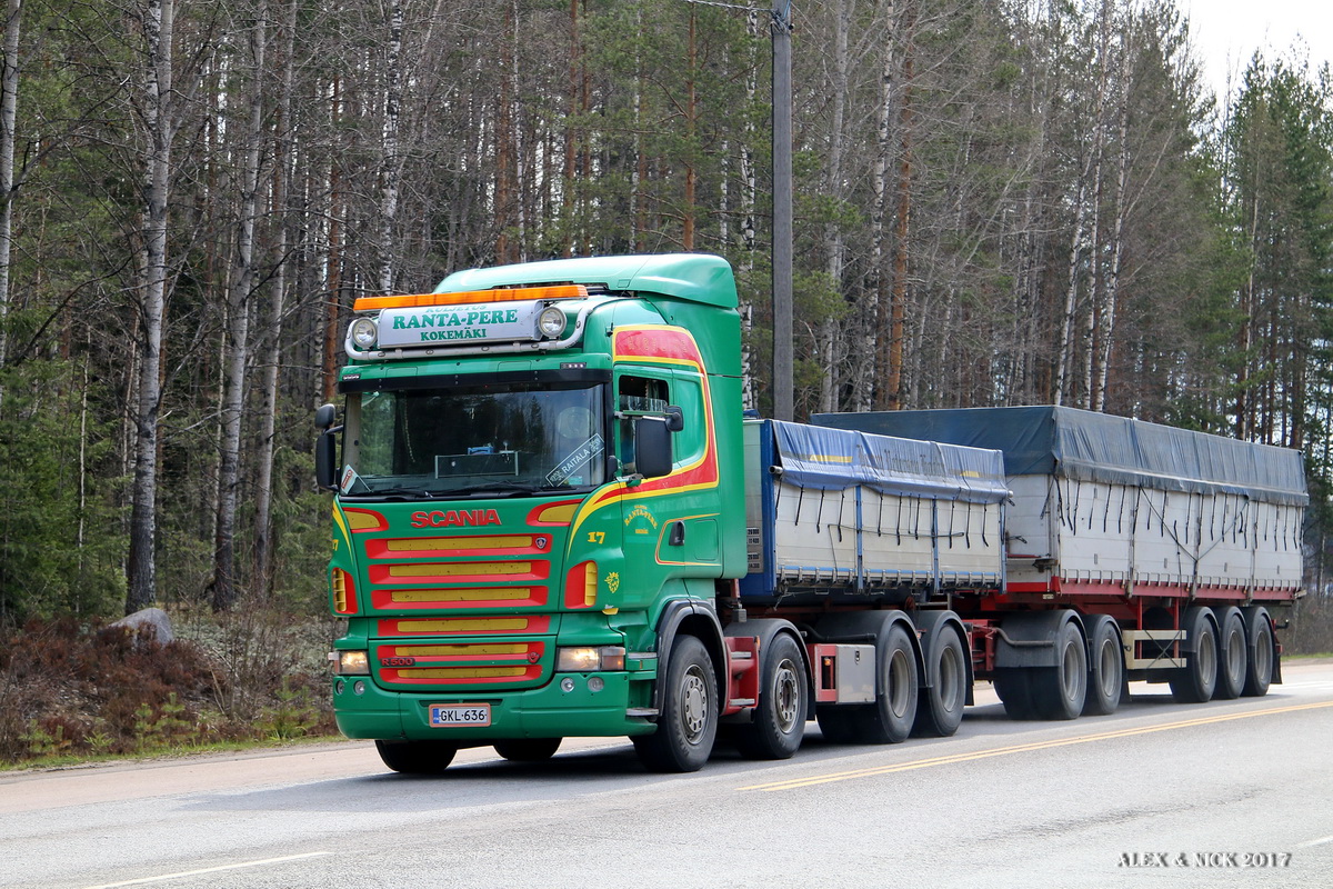 Финляндия, № 17 — Scania ('2004) R500