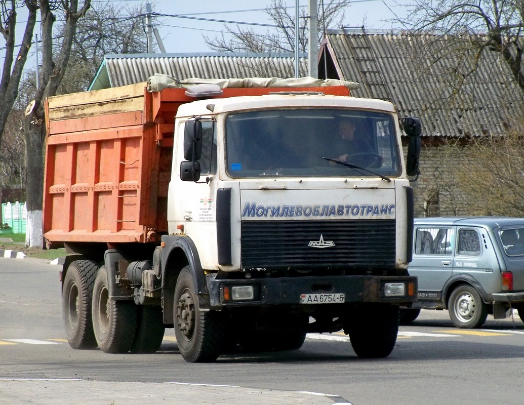 Могилёвская область, № АА 6754-6 — МАЗ-5516 (общая модель)