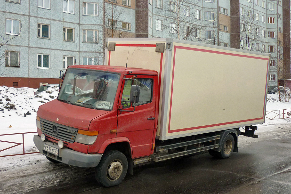 Архангельская область, № К 817 ХУ 29 — Mercedes-Benz Vario (общ.м)