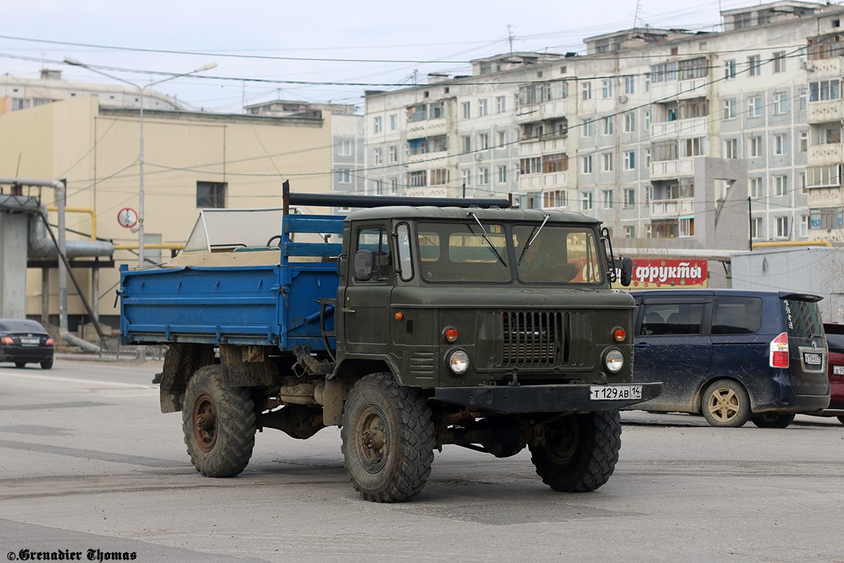 Саха (Якутия), № Т 129 АВ 14 — ГАЗ-66 (общая модель)