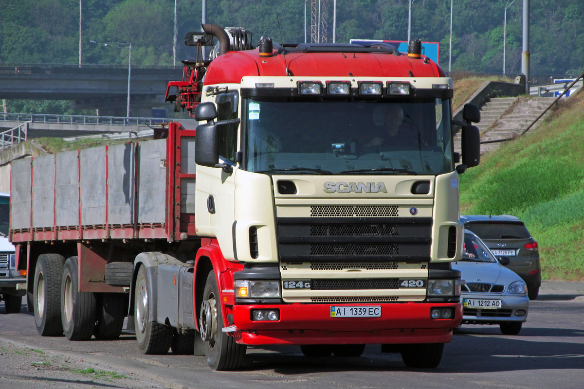 Киевская область, № АІ 1339 ЕС — Scania ('1996) R124G