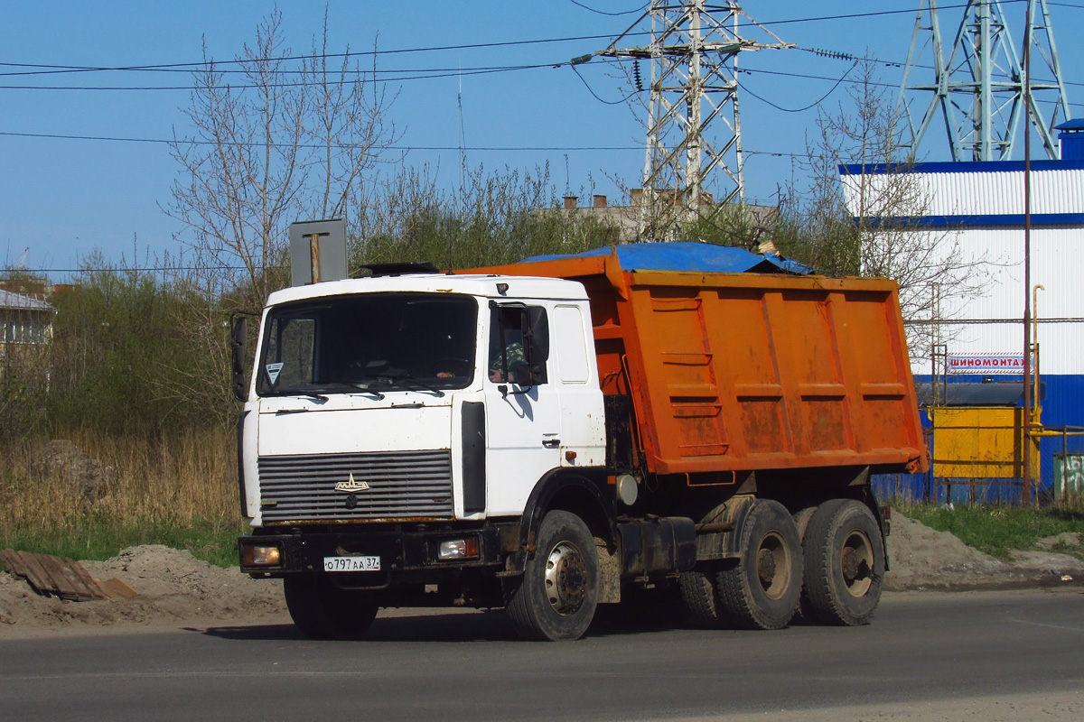 Ивановская область, № О 797 АА 37 — МАЗ-5516 (общая модель)