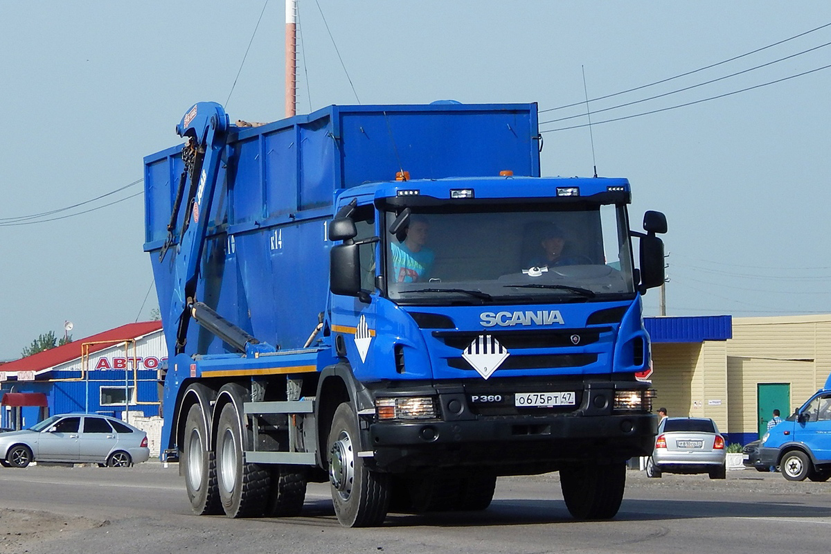 Белгородская область, № О 675 РТ 47 — Scania ('2011) P360