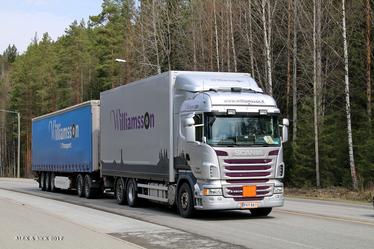 Финляндия, № FKY-561 — Scania ('2009) R480