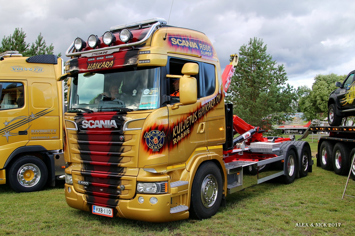 Финляндия, № VXB-110 — Scania ('2013) R560