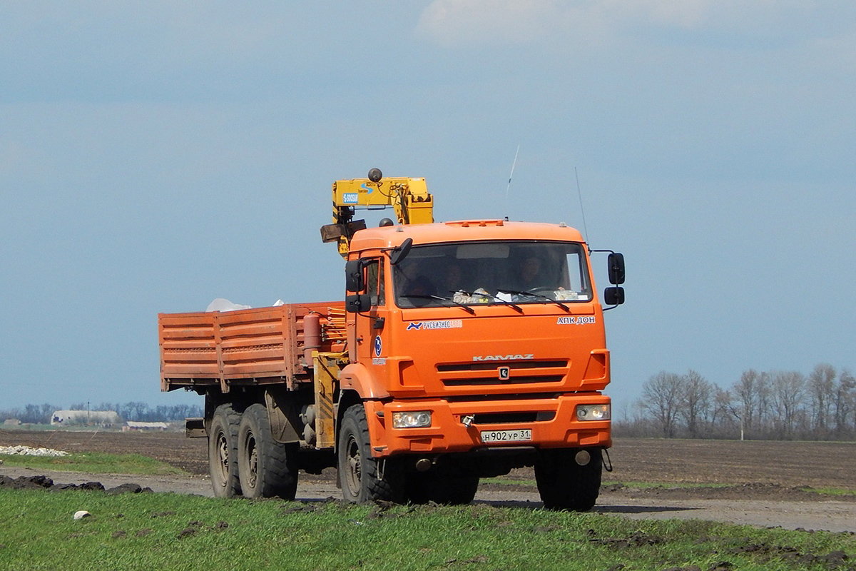 Белгородская область, № Н 902 УР 31 — КамАЗ-43118 (общая модель)