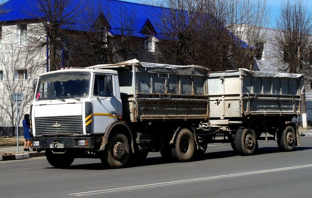 Могилёвская область, № АА 4815-6 — МАЗ-5551 (общая модель)