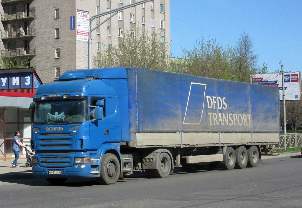 Вологодская область, № А 951 ХУ 35 — Scania ('2004) R380