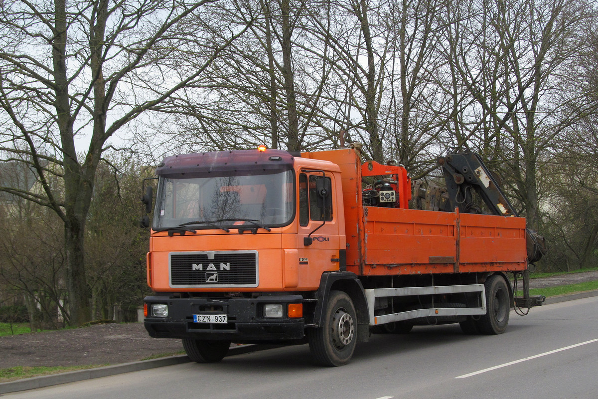 Литва, № CZN 937 — MAN M90 (общая модель)