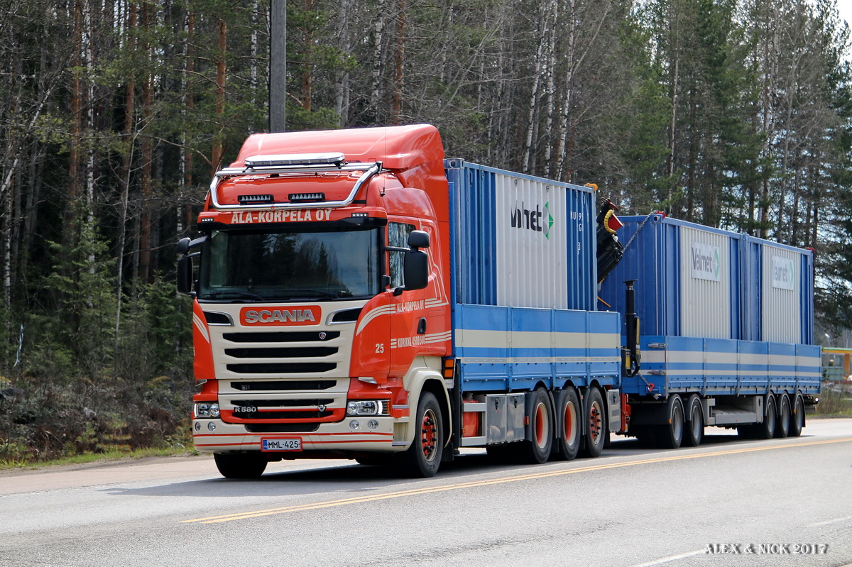 Финляндия, № 25 — Scania ('2013) R580
