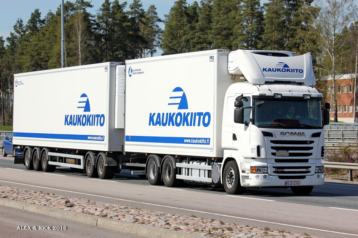 Финляндия, № 127 — Scania ('2009) R500