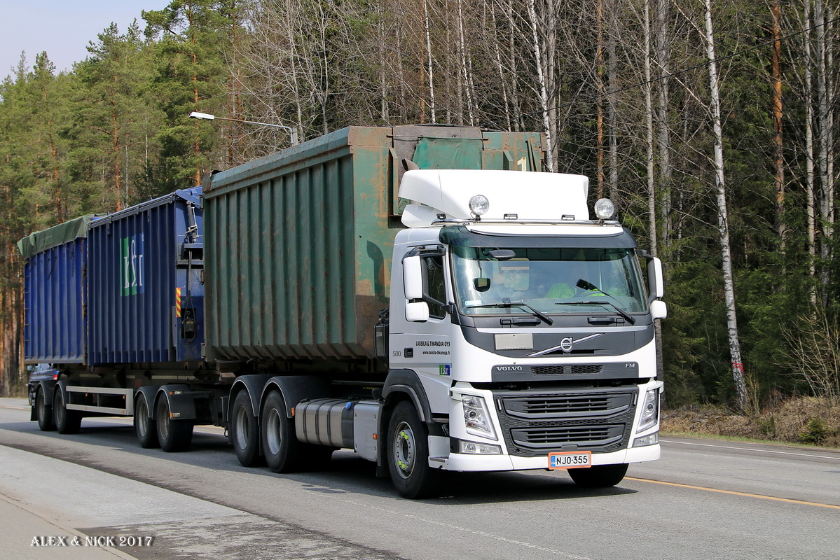 Финляндия, № NJO-355 — Volvo ('2013) FM.500