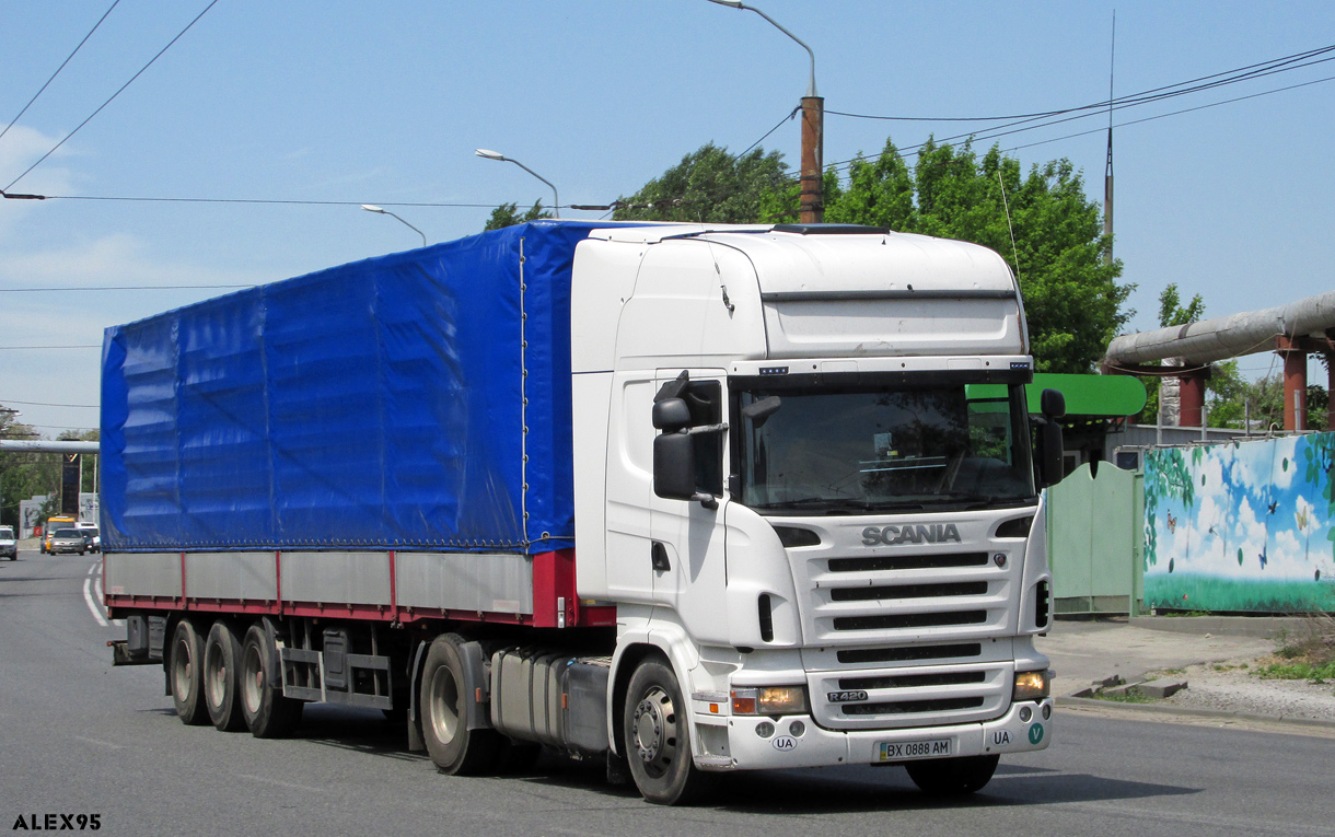 Хмельницкая область, № ВХ 0888 АМ — Scania ('2004) R420