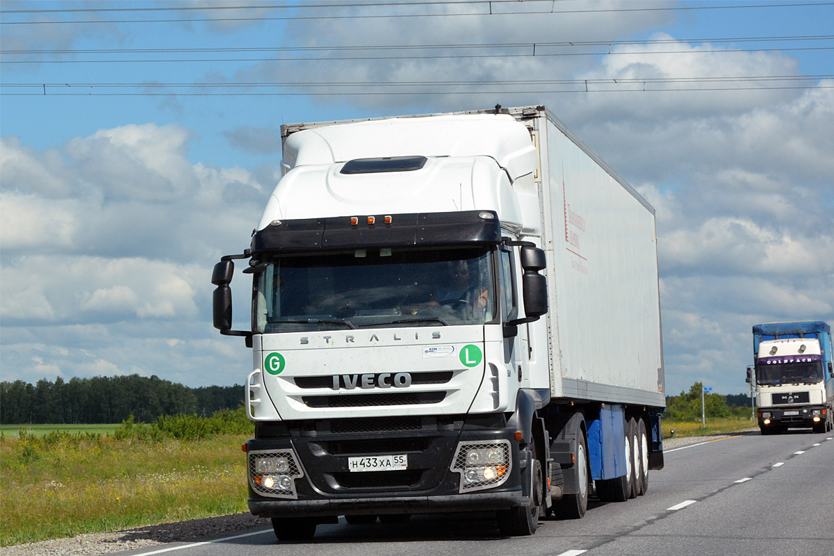 Омская область, № Н 433 ХА 55 — IVECO Stralis ('2007)