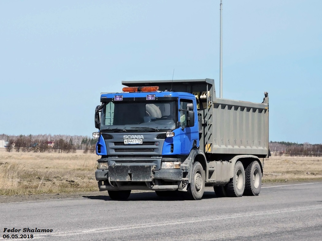 Челябинская область, № К 844 ТТ 174 — Scania ('2004) P380