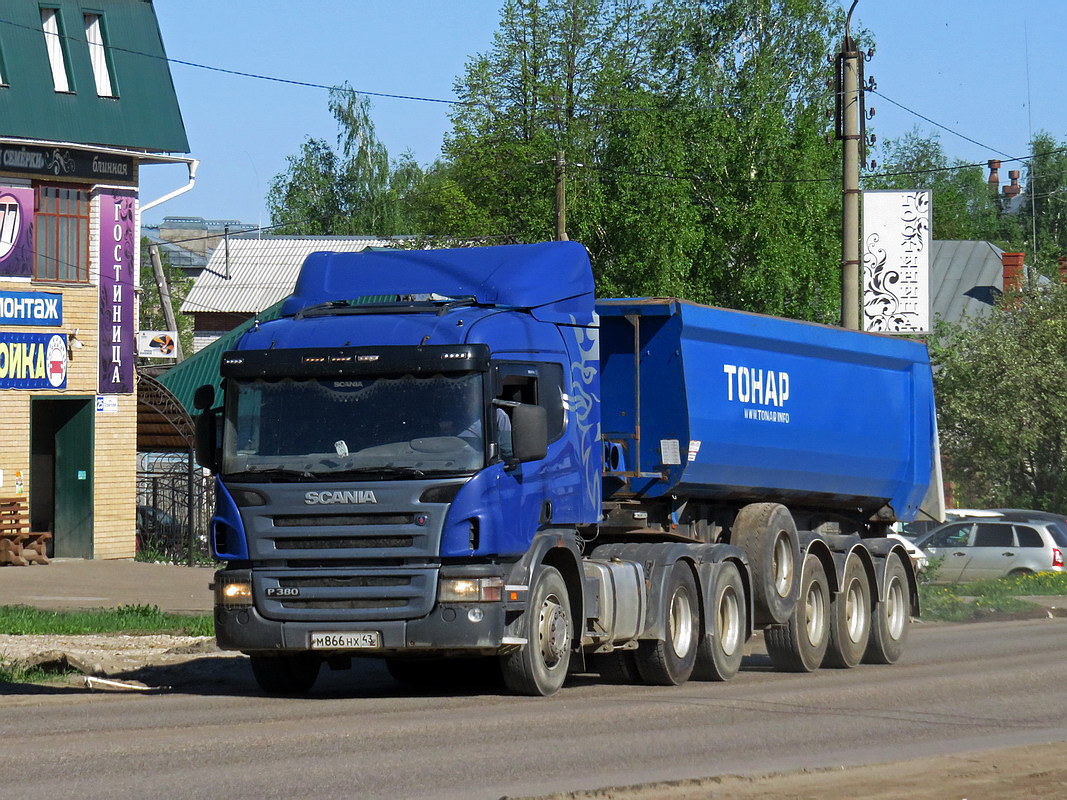 Кировская область, № М 866 НХ 43 — Scania ('2004) P380