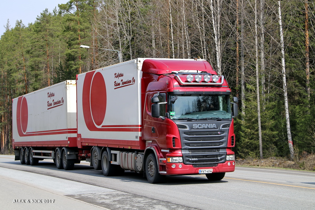 Финляндия, № FKT-404 — Scania ('2009) R560