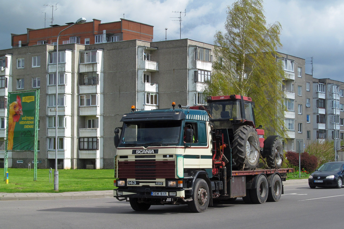 Литва, № DEM 617 — Scania (II) R143M