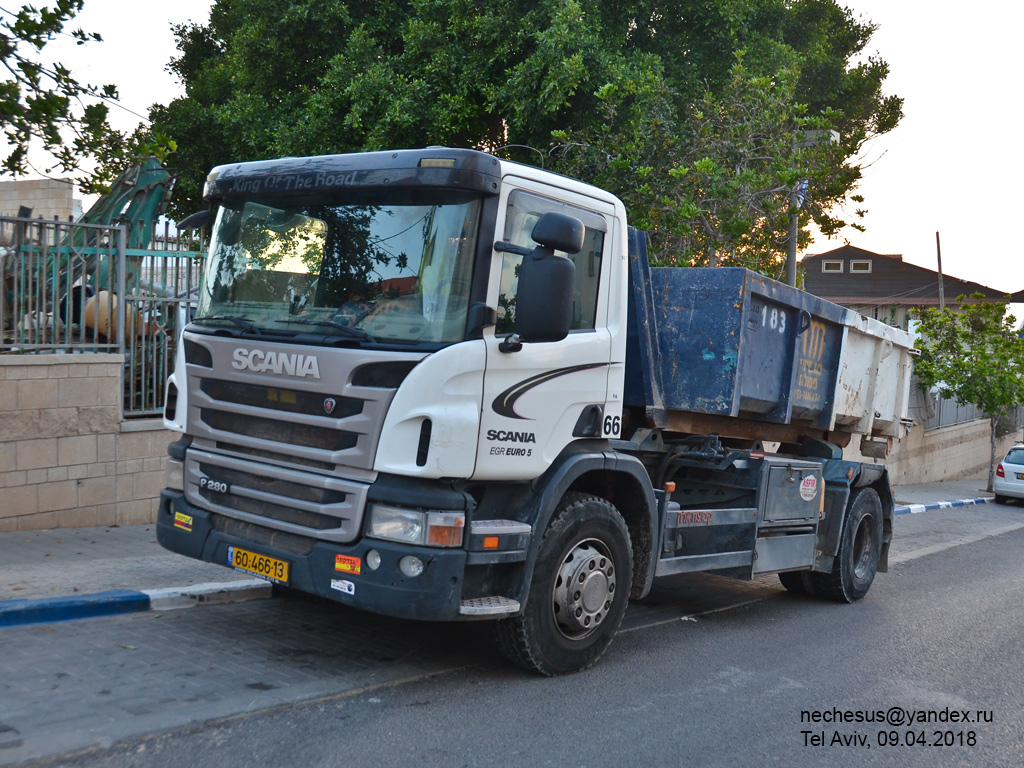 Израиль, № 60-466-13 — Scania ('2011) P280