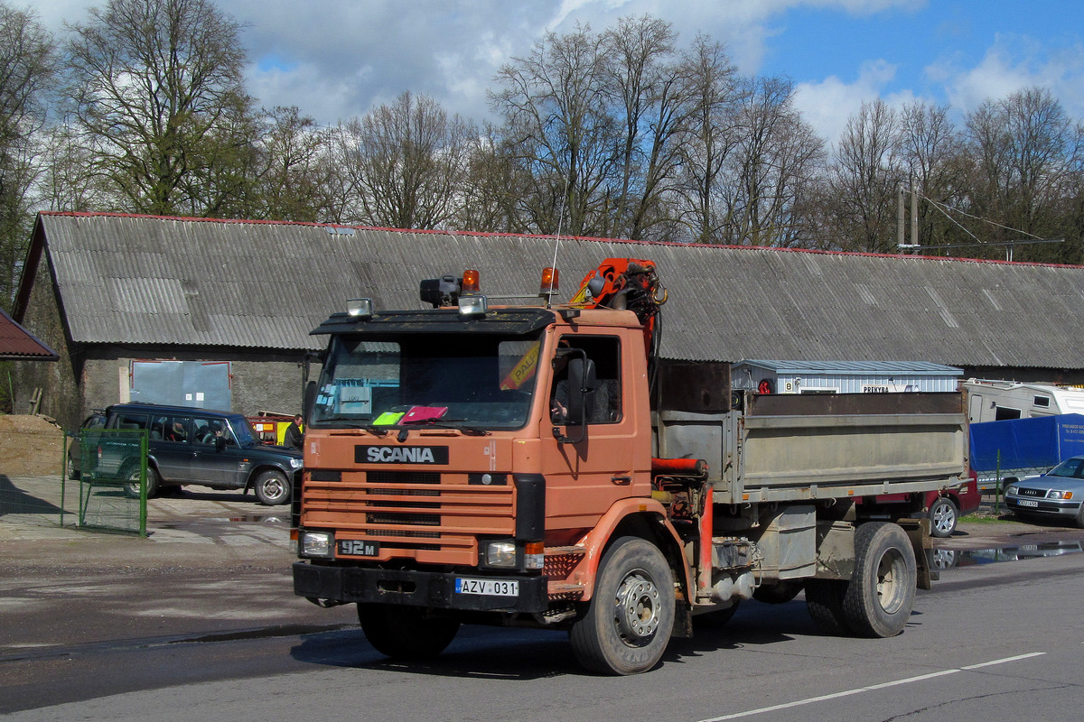 Литва, № AZV 031 — Scania (II) (общая модель)