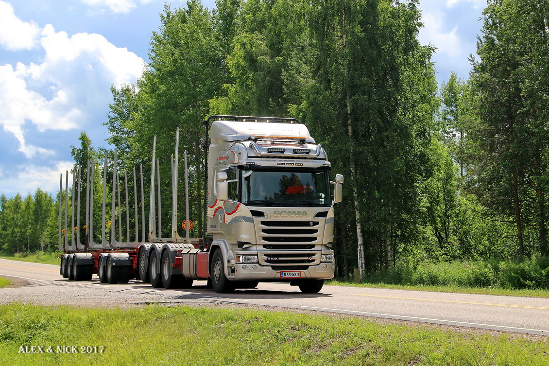 Финляндия, № RSS-580 — Scania ('2013) R580