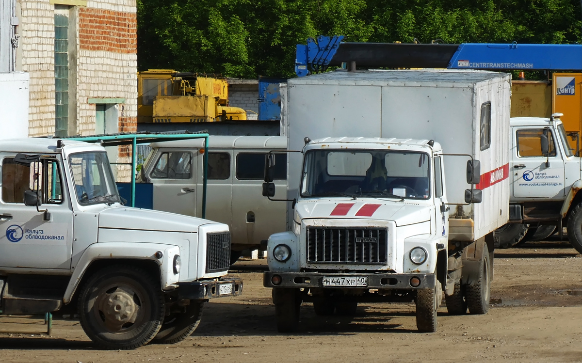 Калужская область, № М 447 ХР 40 — ГАЗ-3309