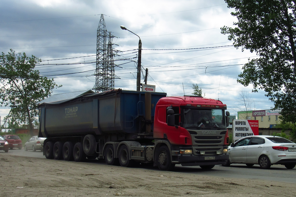 Владимирская область, № Т 696 НУ 33 — Scania ('2011) P400