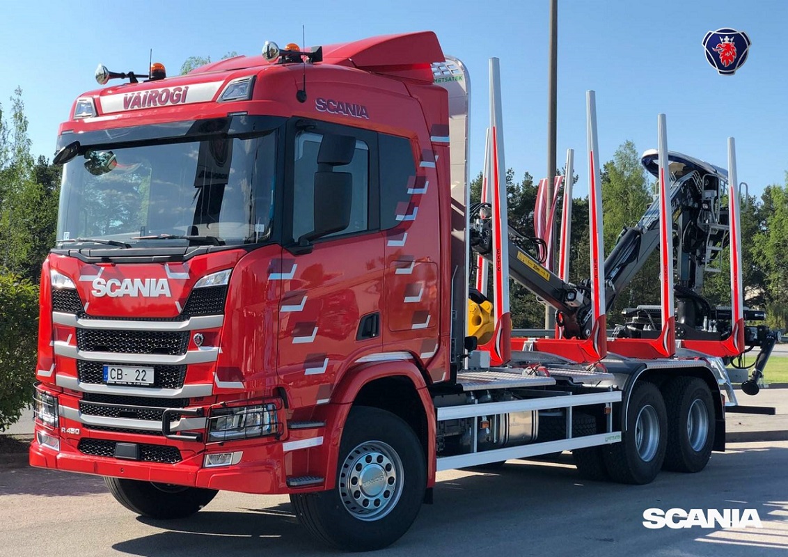 Латвия, № CB-22 — Scania ('2016) R450