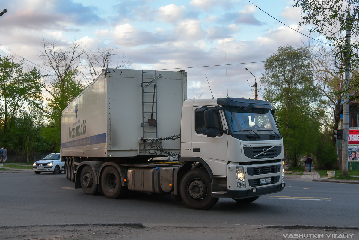 Архангельская область, № К 111 ТС 29 — Volvo ('2010) FM.380 [X9P]