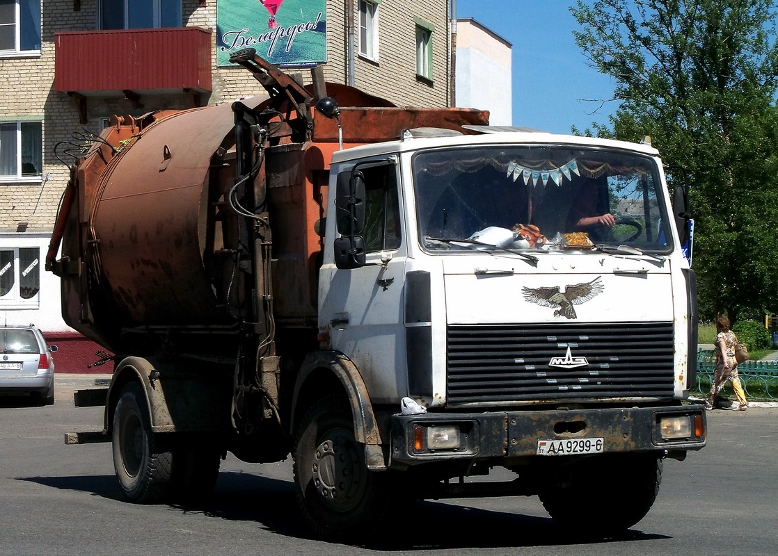 Могилёвская область, № АА 9299-6 — МАЗ-5337 (общая модель)