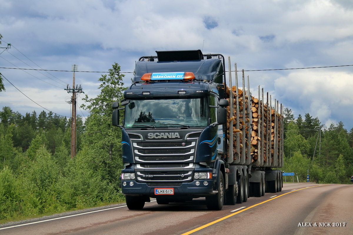 Финляндия, № LMX-517 — Scania ('2013) R730