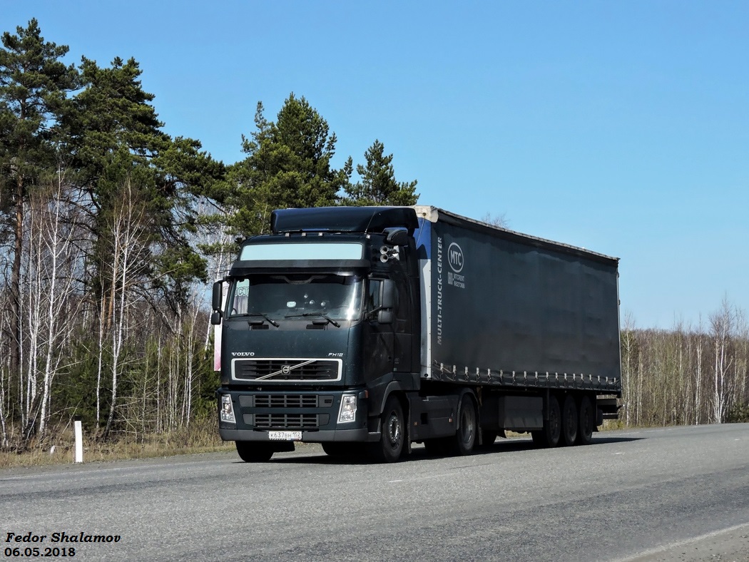 Нижегородская область, № К 637 ВН 152 — Volvo ('2008) FH.400