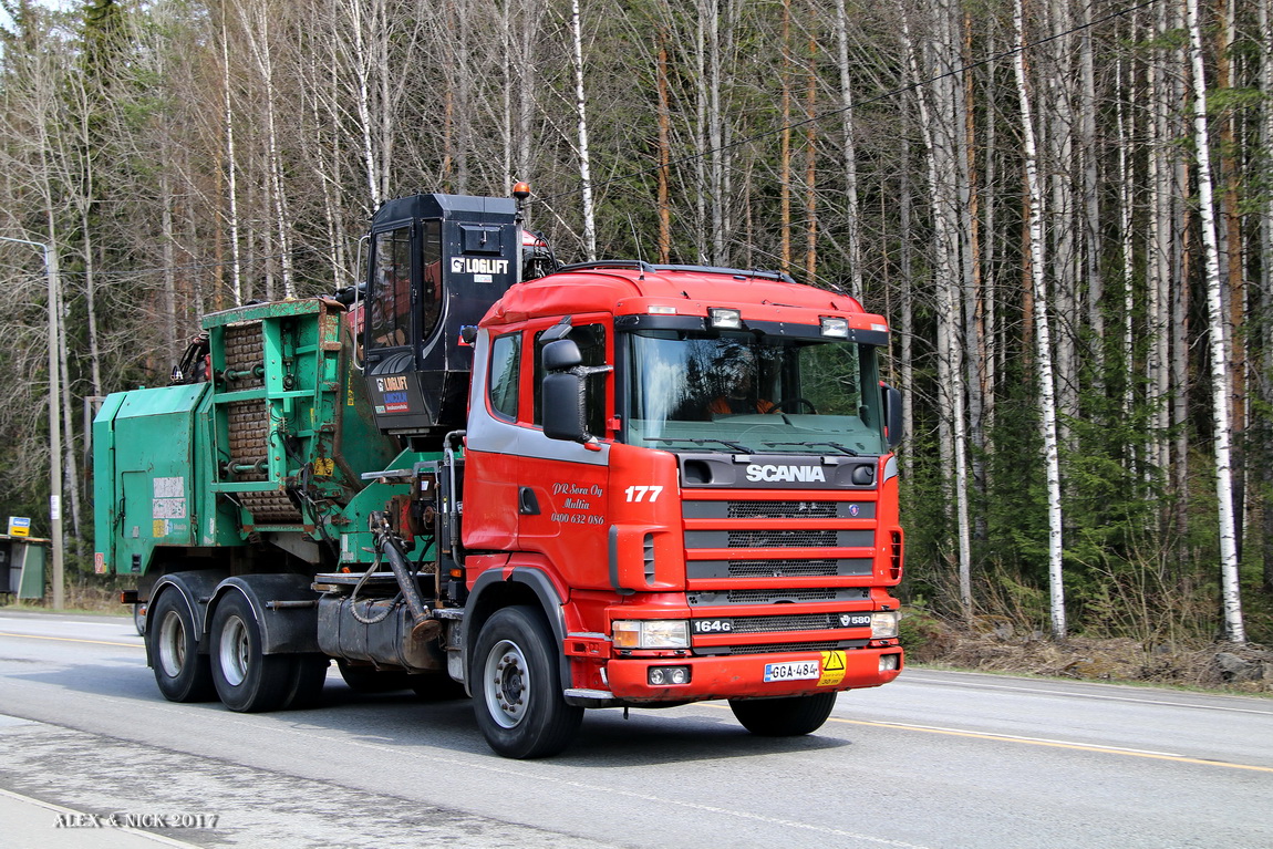 Финляндия, № 177 — Scania ('1996) R164G
