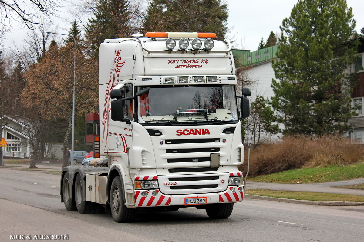 Финляндия, № NJO-350 — Scania ('2004) R560