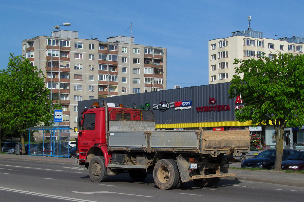 Литва, № KDZ 121 — Scania (II) P93H