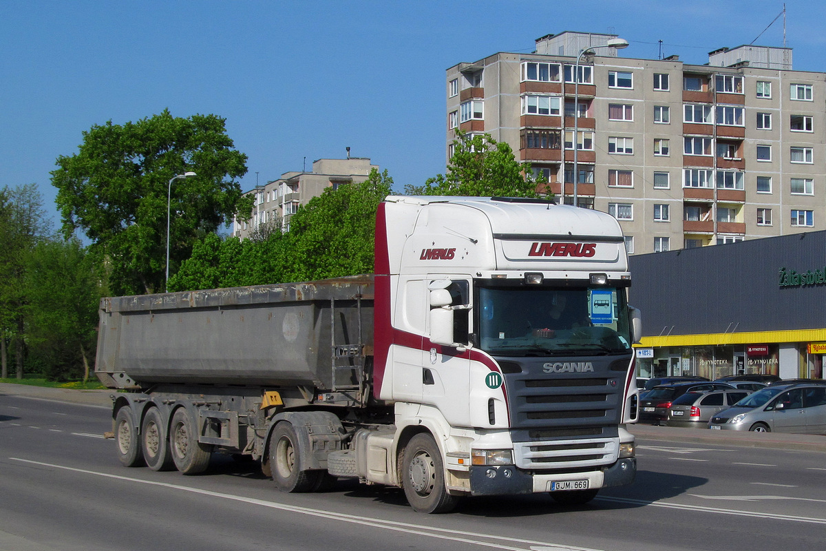 Литва, № GJM 669 — Scania ('2004) R420