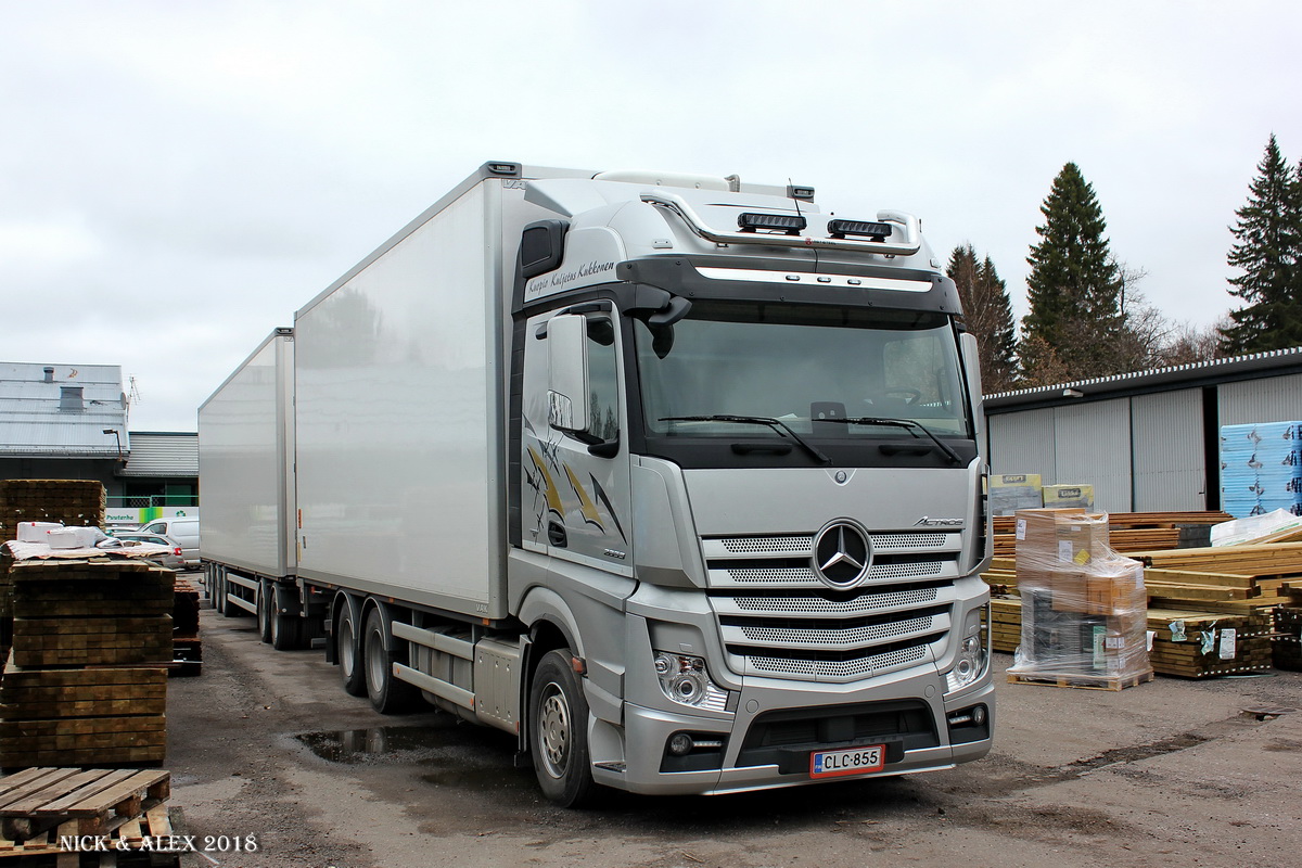 Финляндия, № CLC-855 — Mercedes-Benz Actros ('2011)