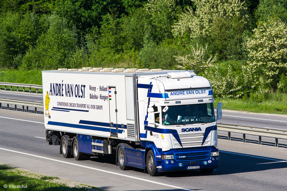 Венгрия, № AVO-006 — Scania ('2013) R450