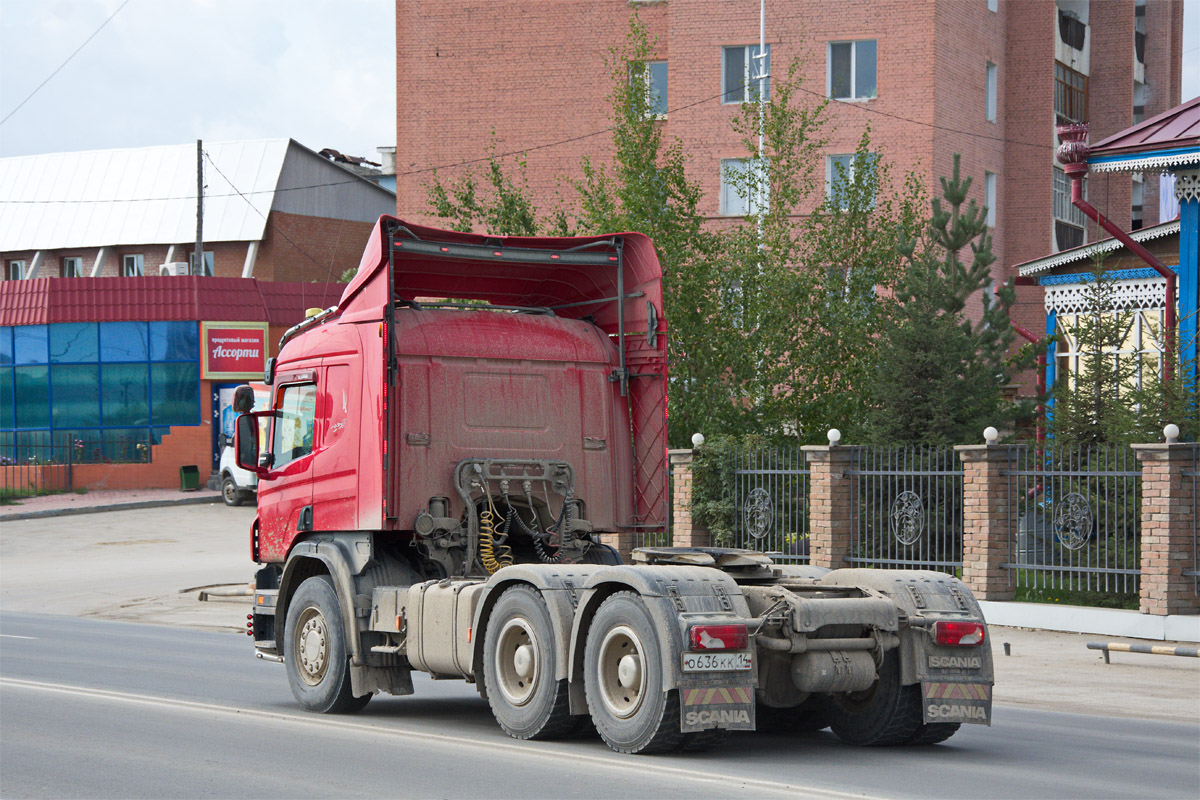 Саха (Якутия), № О 636 КК 14 — Scania ('2011) P400