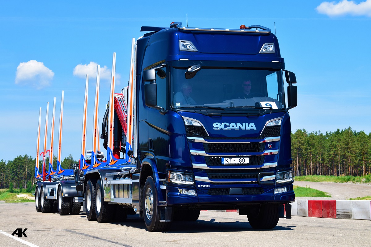 Латвия, № KT-80 — Scania ('2016) R500