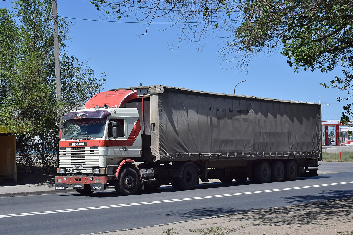 Волгоградская область, № Е 703 ЕХ 134 — Scania (II) R143M