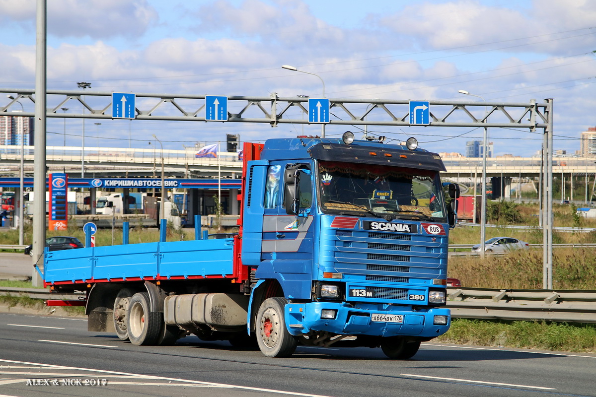 Санкт-Петербург, № А 664 ВК 178 — Scania (III) R113M