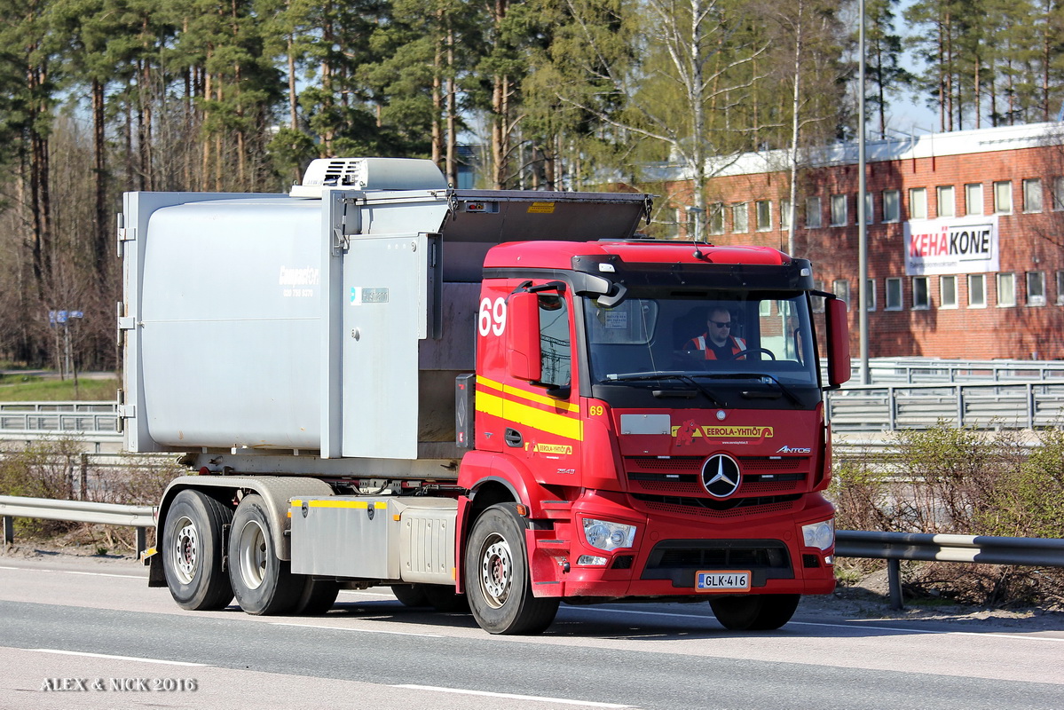 Финляндия, № 69 — Mercedes-Benz Antos (общ.м)