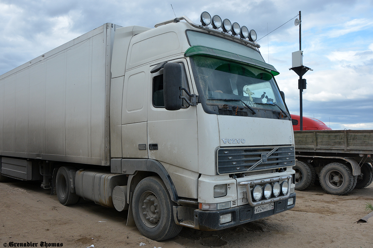 Челябинская область, № Х 024 НС 174 — Volvo ('1993) FH12.460