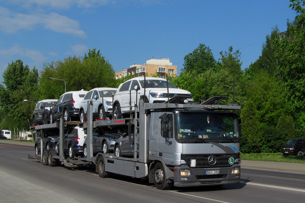 Литва, № BGV 398 — Mercedes-Benz Actros ('2003) 1841